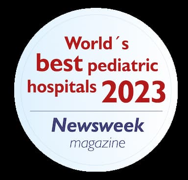 Selo como um dos melhores hospitais pediátricos do mundo em 2023 pela Newsweek magazine