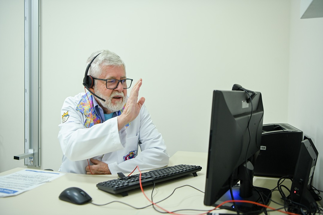 Teleconsultas para pacientes do Hospital