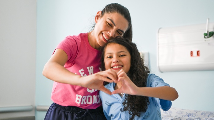 Conheça a trajetória da paciente Mariah Cruz dos Santos