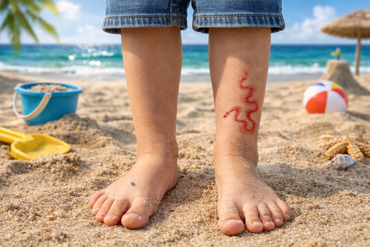 bicho-de-pé e bicho geográfico