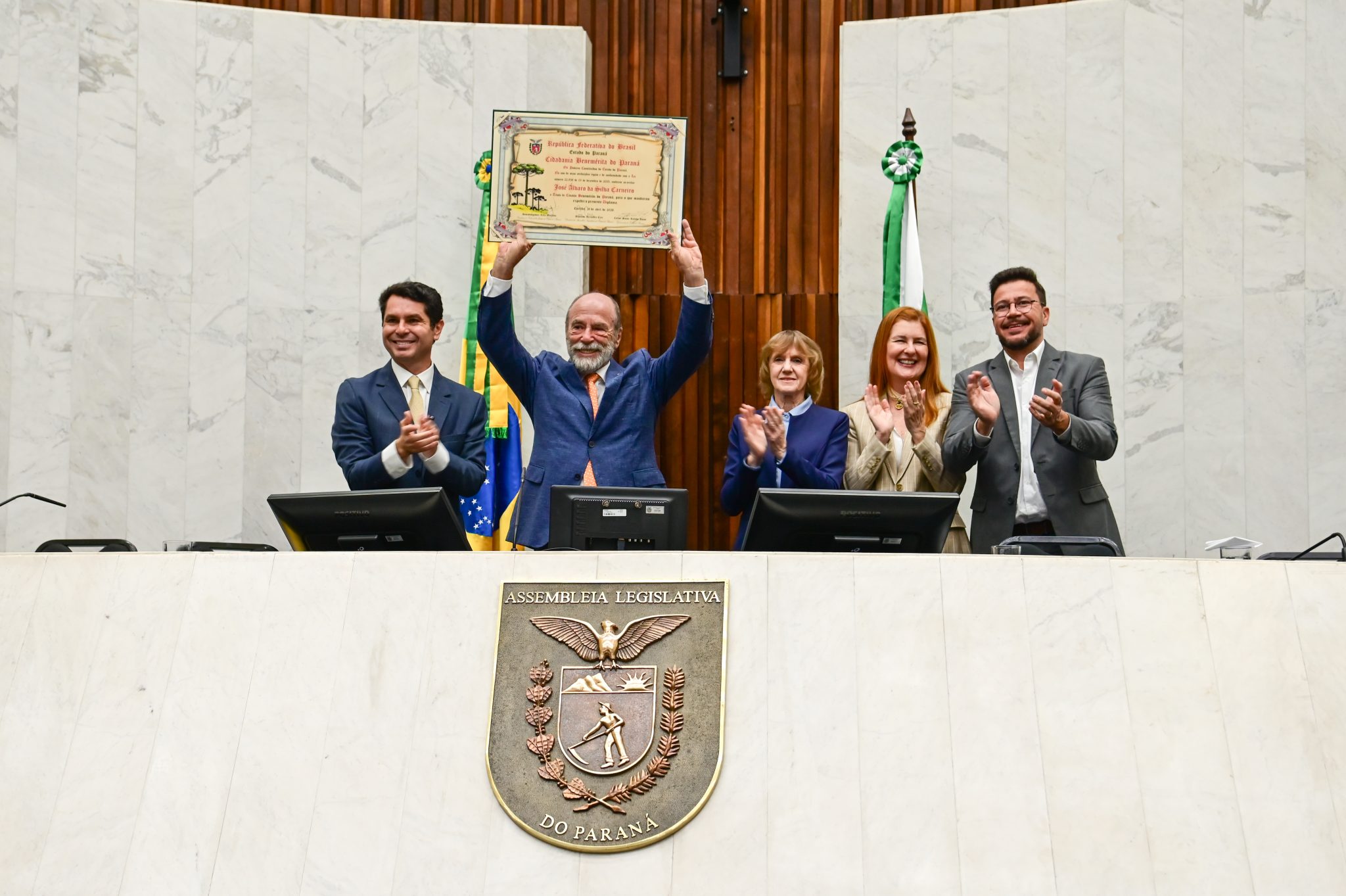 título de Cidadão Benemérito do Estado do Paraná