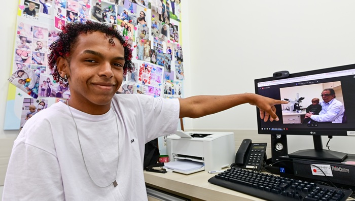 Conheça a história de superação do paciente Robert Ramon de Jesus Garcia